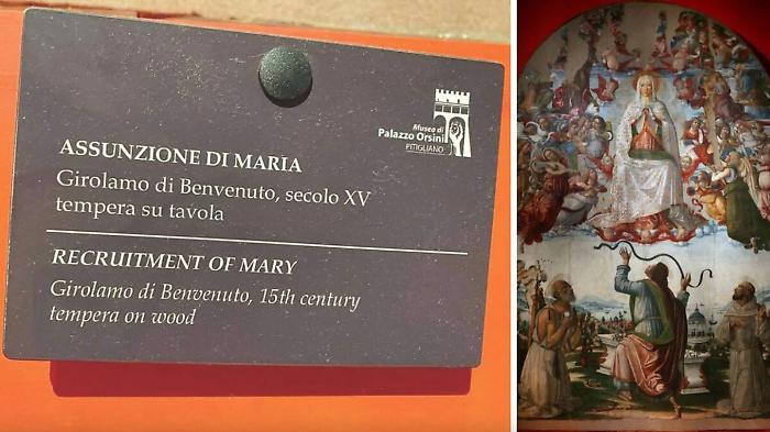 La Madonna del '500 assunta a tempo indeterminato: il refuso museale che fa sorridere