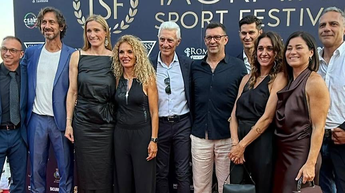 Sul red carpet del Taormina Sport Festival hanno sfilato campioni, dirigenti e tecnici