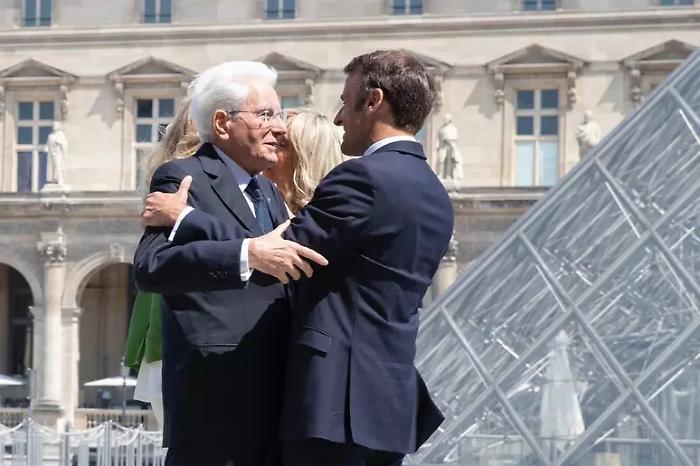 Mattarella e Macron