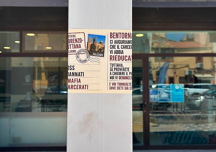 Palermo, dopo il blitz spuntano cartoline anche allo Zen contro i boss scarcerati