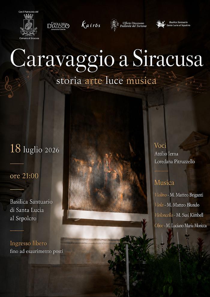 Caravaggio a Siracusa: il Seppellimento di Santa Lucia tra luce, musica e mistero