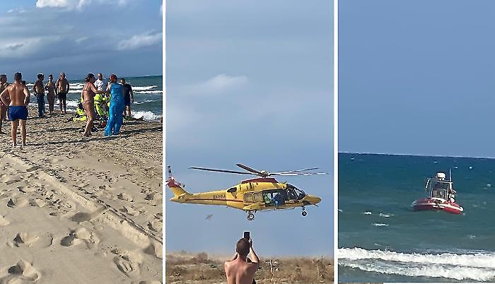 Pap&agrave; eroe salva il figlio e la moglie dalle onde e muore poco dopo in riva al mare alla Plaia di Catania
