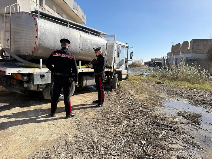 Veleno in cisterna: acqua contaminata da batteri venduta a domicilio a Ravanusa
