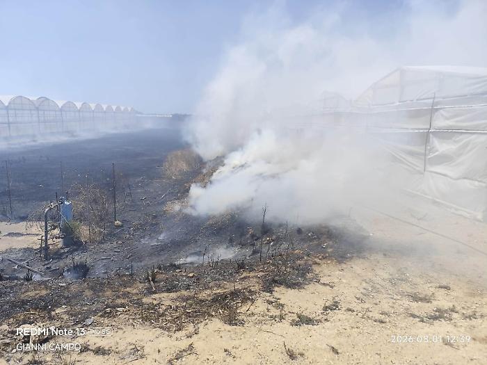 Doppio intervento antincendio per la Protezione Civile di Ragusa: il resoconto