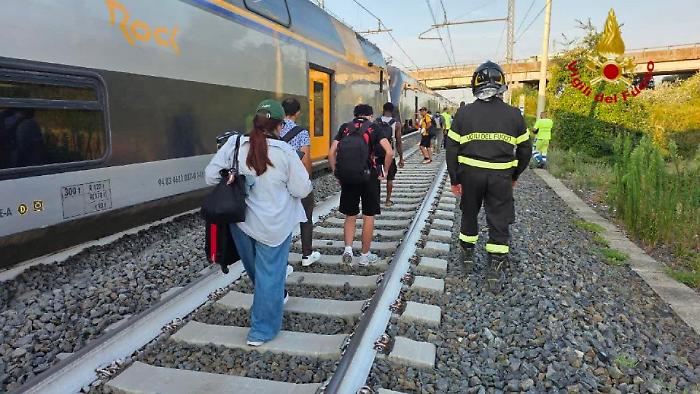 Treno deraglia vicino Roma dopo l'impatto con due mucche: illesi i 450 passeggeri a bordo