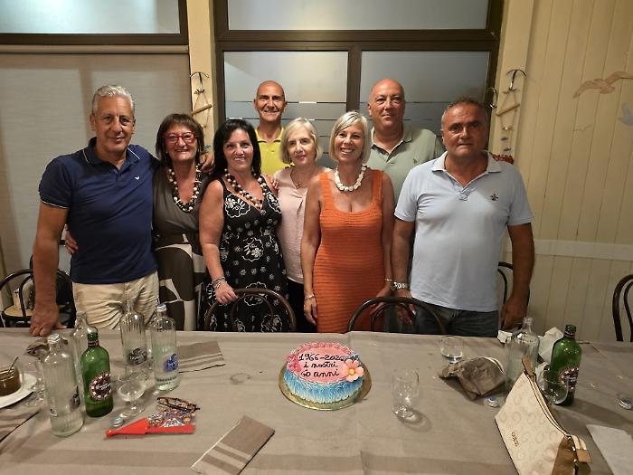 Rimpatriata dopo 54 anni  ricordando  il primo ingresso  a scuola 