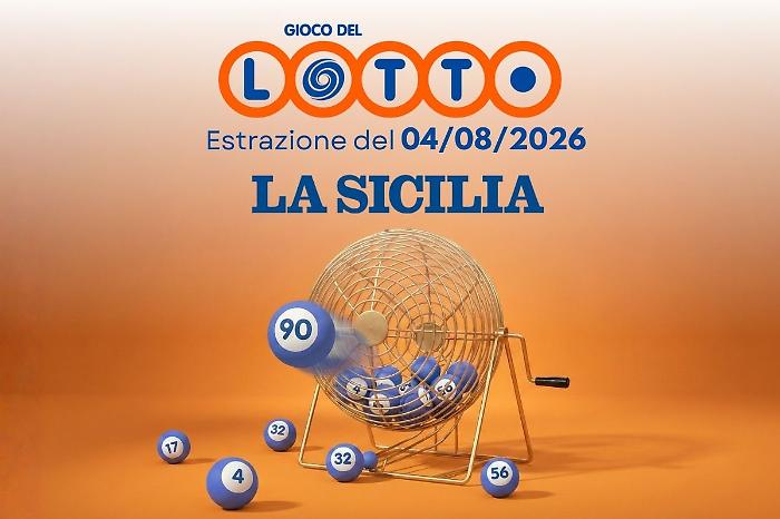 Lotto, ecco l'estrazione di oggi 4 luglio 2026