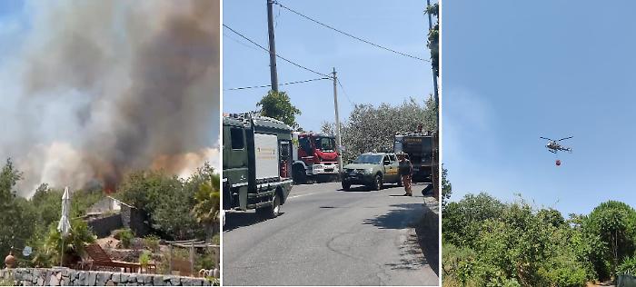 L'ombra del dolo dietro il rogo di Piedimonte Etneo che ha minacciato le case