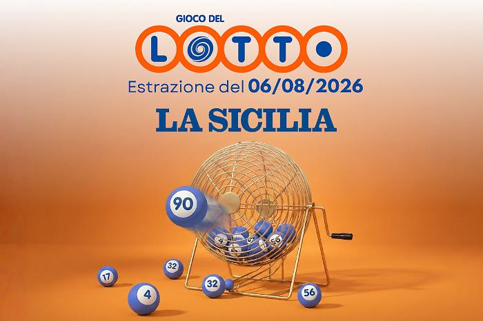 Lotto, 10eLotto e Superenalotto: le estrazioni e le quote del 6 agosto 2026