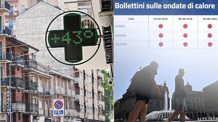 Sicilia ancora nella morsa dell'afa, bollino rosso confermato: l'anticiclone non molla fino a Ferragosto, le previsioni