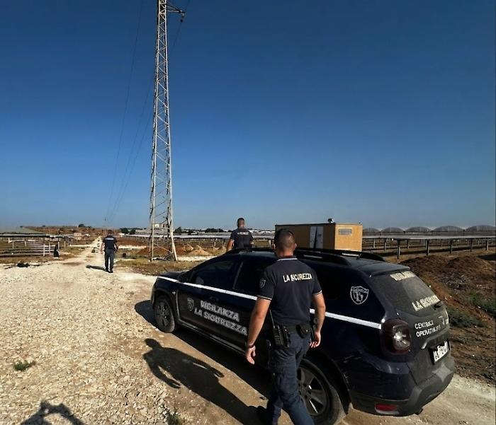Acate, sventato furto in un campo fotovoltaico