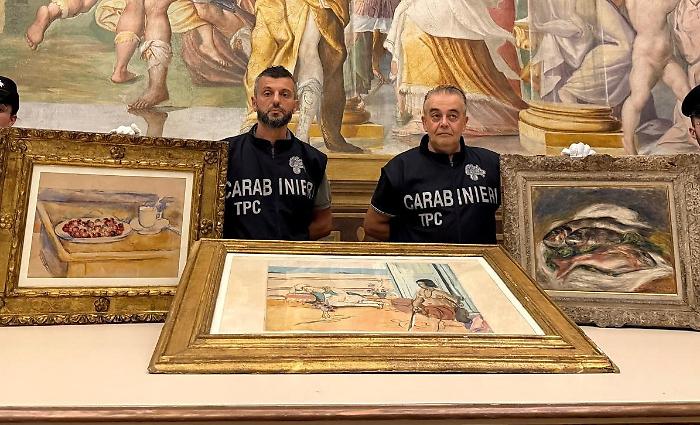 C&eacute;zanne, Renoir e Matisse, recuperato il tesoro della Villa dei Capolavori a Parma: ora caccia ai predoni dell'arte