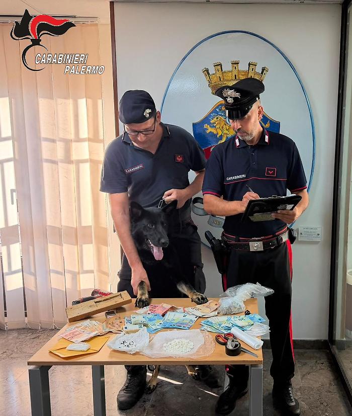 Il fiuto di Dea rovina la serata ad un 63enne di Monreale, ecco cosa ha scoperto il cane cinofilo