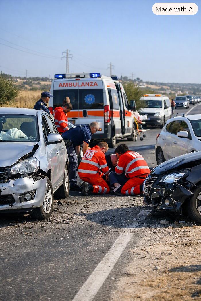 Incidente sulla Sp 25 Ragusa mare: tre auto coinvolte