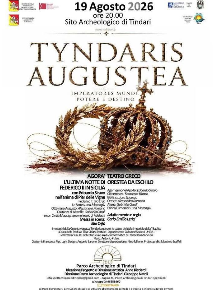 Potere e destino a Tindari: Augusto, Federico II e l'Orestea in scena