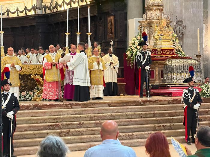Si chiude l'anno giubilare agatino, monsignor Renna mette in guardia dai &laquo;guastatori della gioia&raquo;