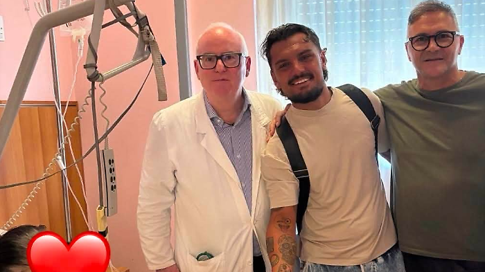 Oltre la Tv, solo cuore: il regalo di Giovanni alla paziente dell'Arnas Garibaldi