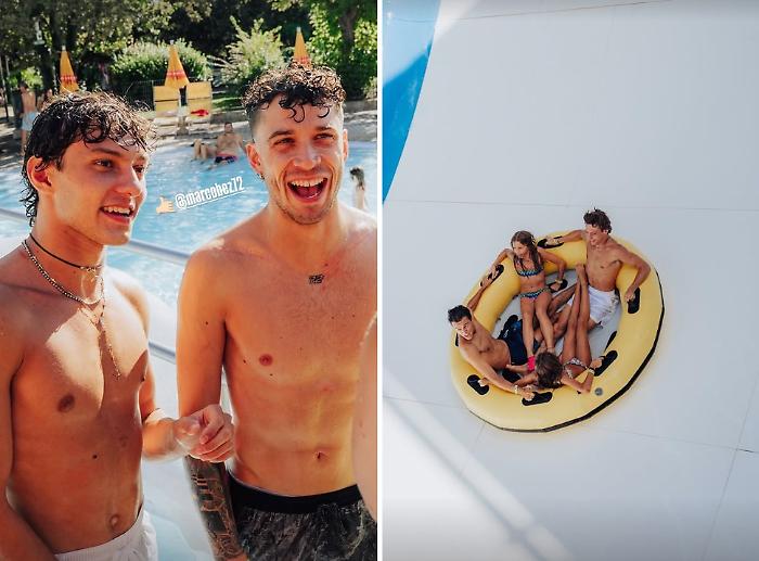 Andrea Kimi Antonelli compie 20 anni: festa all&rsquo;Aquafan con la sorpresa di Marco Bezzecchi
