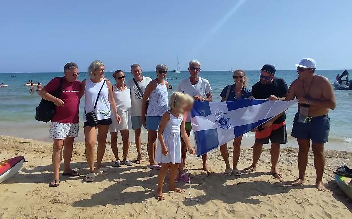 Marina di Ragusa, prima veleggiata della delegazione della Lega navale italiana