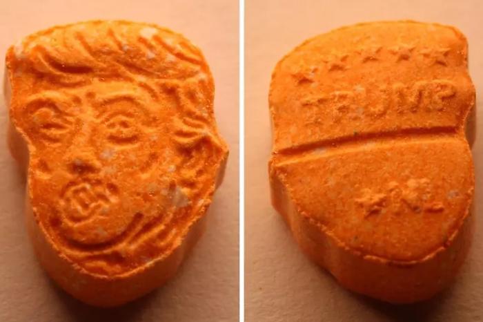 Il volto di Trump sulla droga che pu&ograve; uccidere: scatta l'allarme rosso nei Paesi Bassi