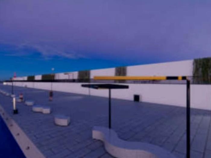 Nuovo molo di Schis&ograve;, svelato il rendering del progetto esecutivo