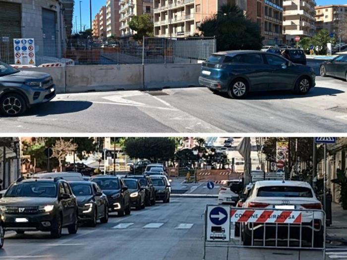 Siracusa, viale Teocrito nel caos per i lavori al Canale San Giorgio: otto mesi di disagi