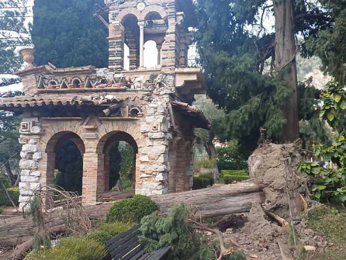 Almeno 500mila euro di danni nel parco &ldquo;Florence Trevelyan&rdquo;