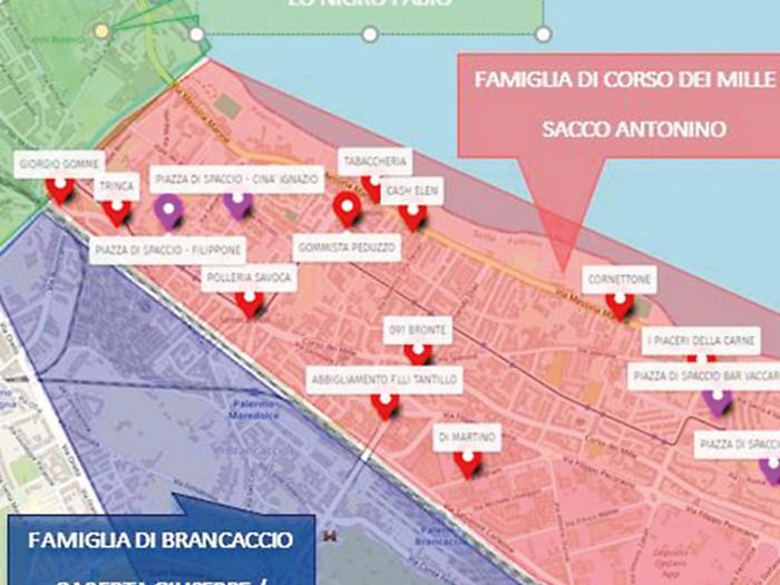 Palermo, il maxiblitz con 32 fermi: il "confine" del ponte di via Giafar e la mappa della mafia tra Brancaccio e Sperone
