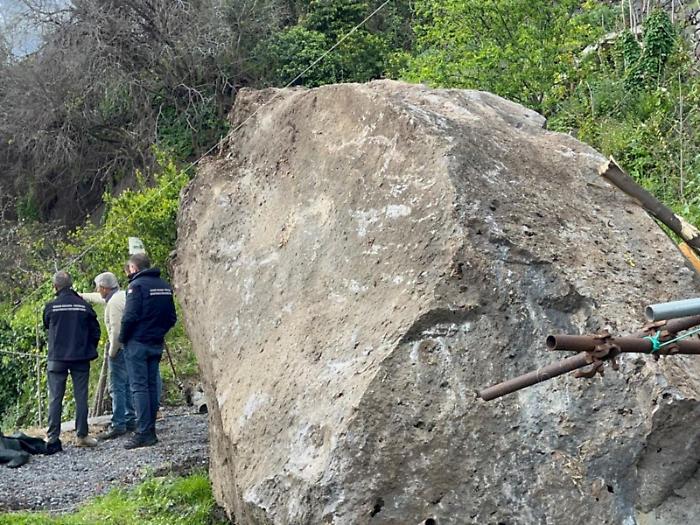 Stanziati 500mila euro per la frana alla Timpa