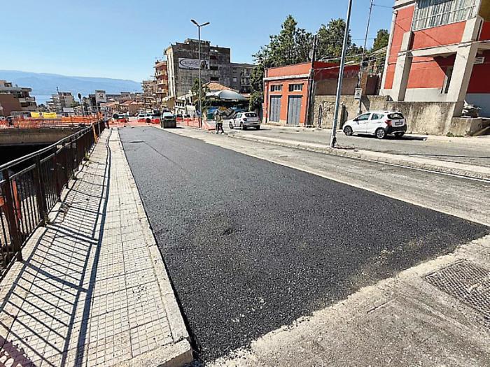 Viale Annunziata riapre domani interventi di ripristino quasi finiti