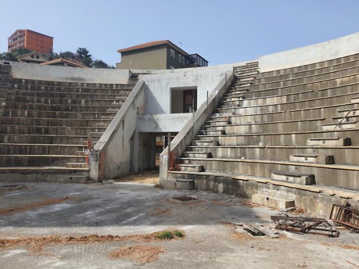 Da incompiuta a spazio sociale Al via il cantiere dell&rsquo;Anfiteatro