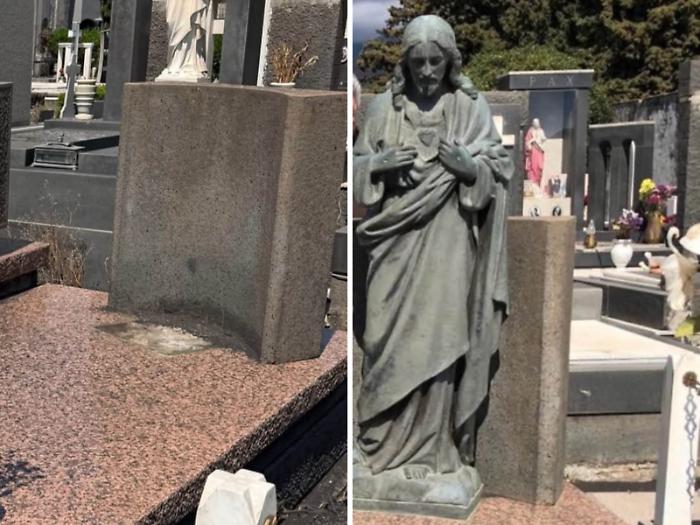 Nuovi raid notturni al cimitero: tombe profanate e saccheggiate