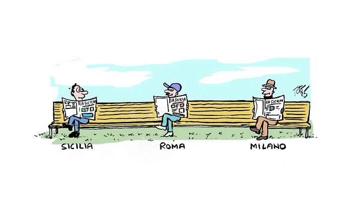 Vignetta Roma Milano