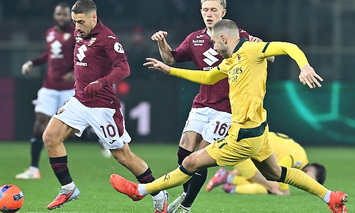 Il Milan in rimonta cala il tris, il Torino beffato in casa