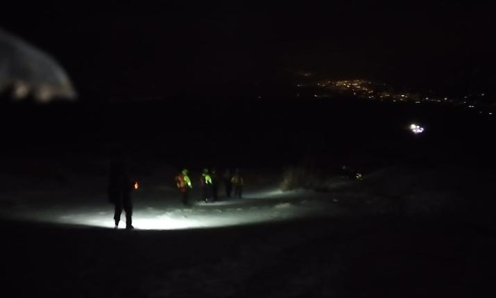 Vento, neve e buio: il complicato soccorso del giovane palermitano sull'Etna. &laquo;Sulla neve ghiacciata senza ramponi&raquo;
