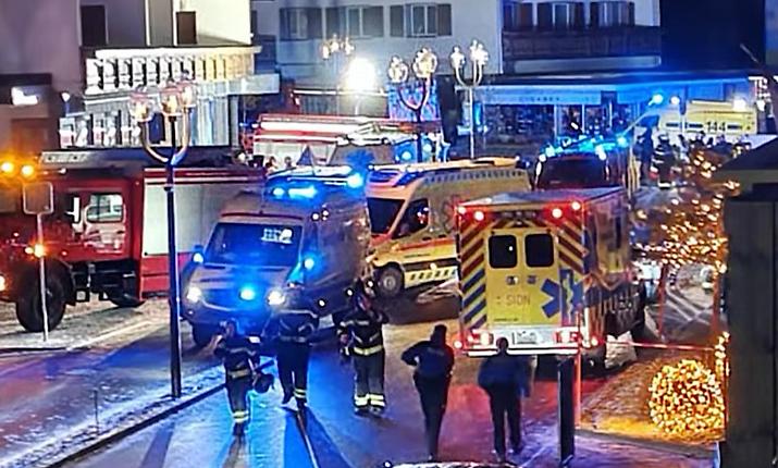Un'esplosione devasta un bar in stazione sciistica svizzera: diversi morti e feriti