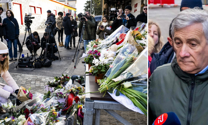 La tragedia di Crans-Montana: candele sulle bottiglie di champagne hanno scatenato un flashover. Tajani sconvolto: &laquo;Scene tremende&raquo;