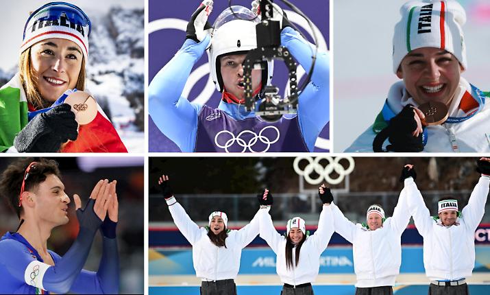 Olimpiadi, una domenica da incorniciare per l'Italia: ancora medaglie a Milano Cortina 2026