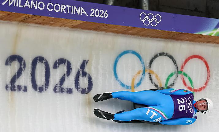 Slittino, Fischnaller riporta l'Italia sul podio: bronzo a Milano Cortina