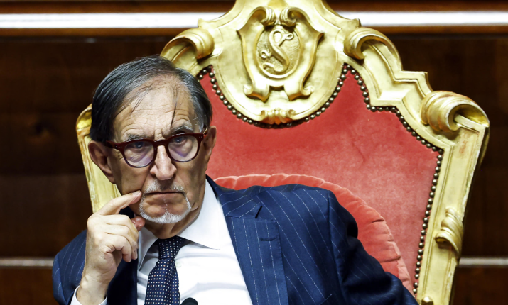 Ignazio La Russa, presidente del Senato