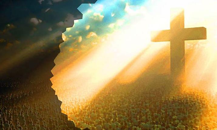 O la violenza o la croce , il valore della Pasqua