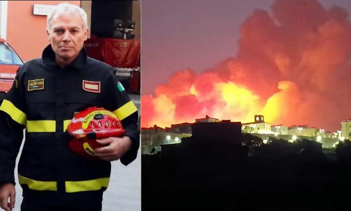 Il vigile del fuoco morto nel Nisseno mentre spegneva un rogo, cordoglio di Mattarella e Meloni
