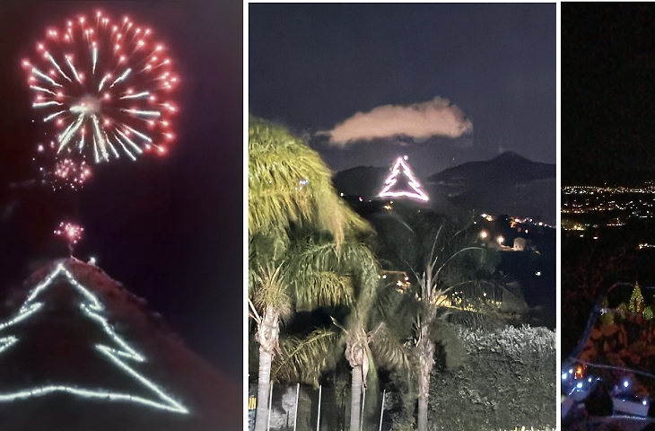 L'albero di Natale di Montelepre