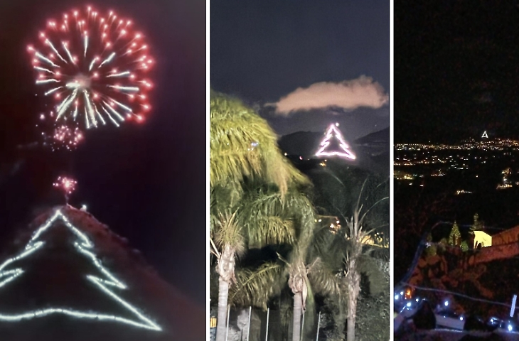 L'albero di Natale di Montelepre