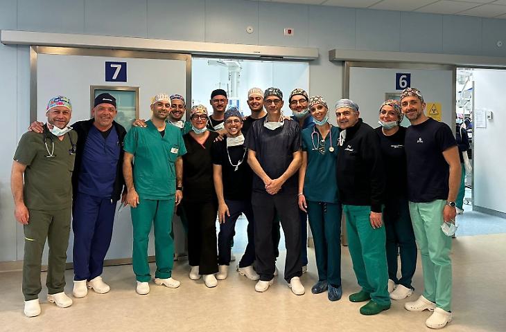 All'ospedale San Marco di Catania &laquo;prima volta in Europa&raquo; per un intervento di chirurgia robotica