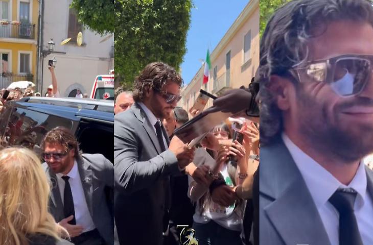 Can Yaman arriva al Taormina Film Festival e in citt&agrave; scoppia la mania. La confessione: &laquo;Magari fossi Sandokan&raquo;