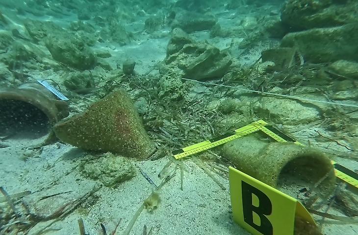 Tesori sommersi a Lampedusa: blitz subacqueo dei carabinieri e della Soprintendenza del mare, salvati reperti romani