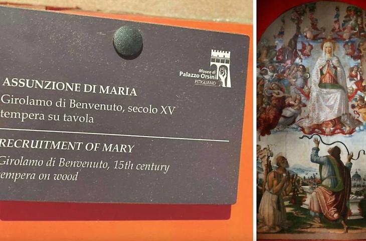 La Madonna del '500 assunta a tempo indeterminato: il refuso museale che fa sorridere