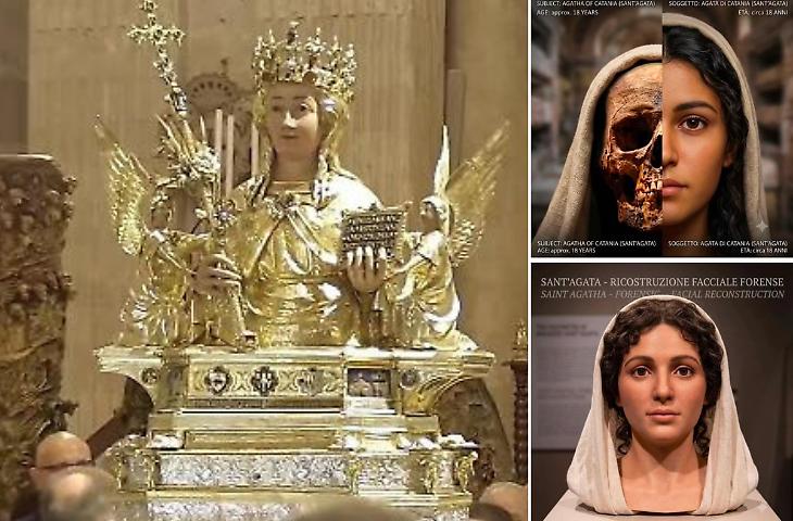 L'AI "ritrova" Sant'Agata: immagine virale, restauro che cambia la festa e candidatura Unesco