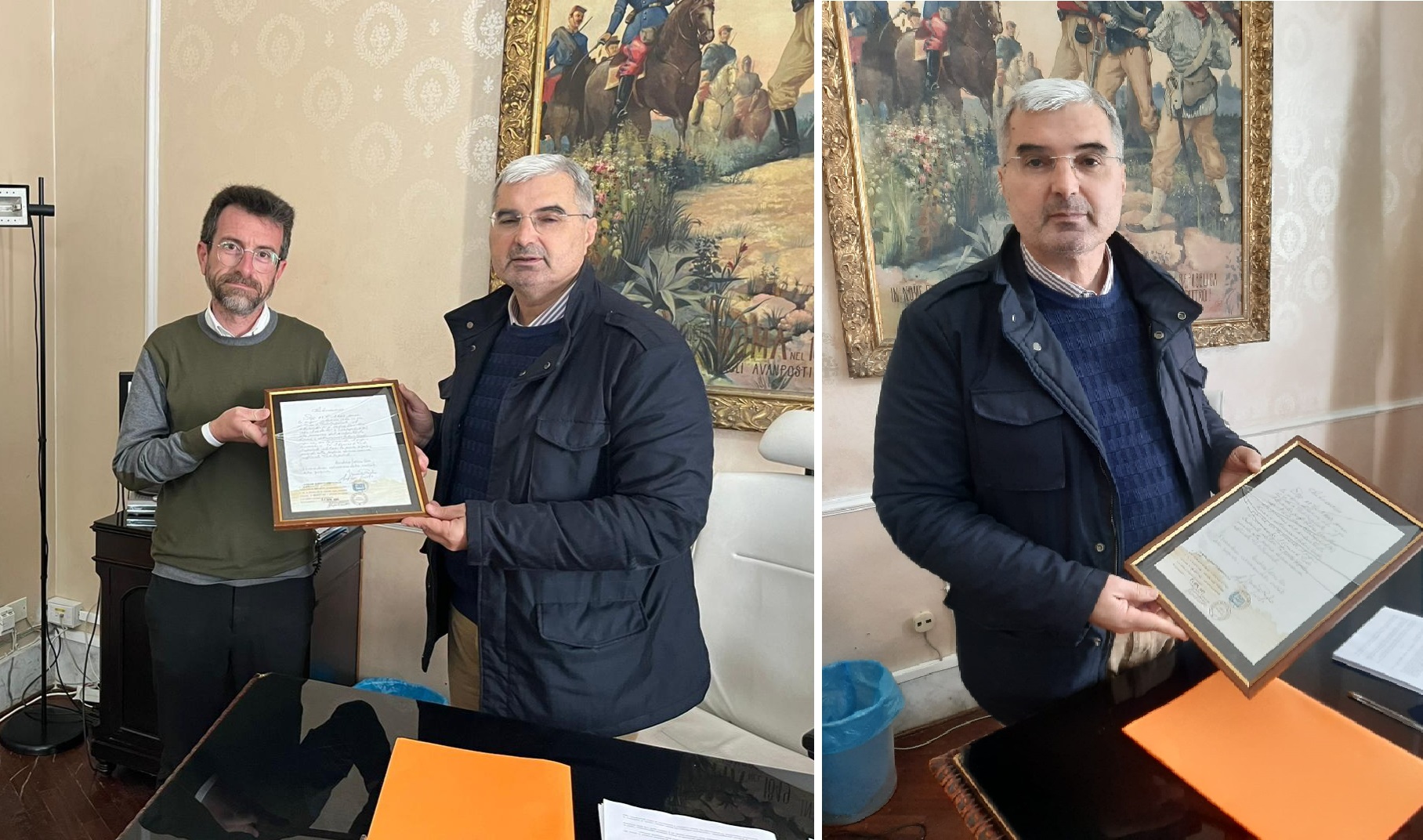 In un’area di stoccaggio l’atto con cui lo scrittore autorizzava nel 2003 il comune di Porto Empedocle 
a usare il nome
